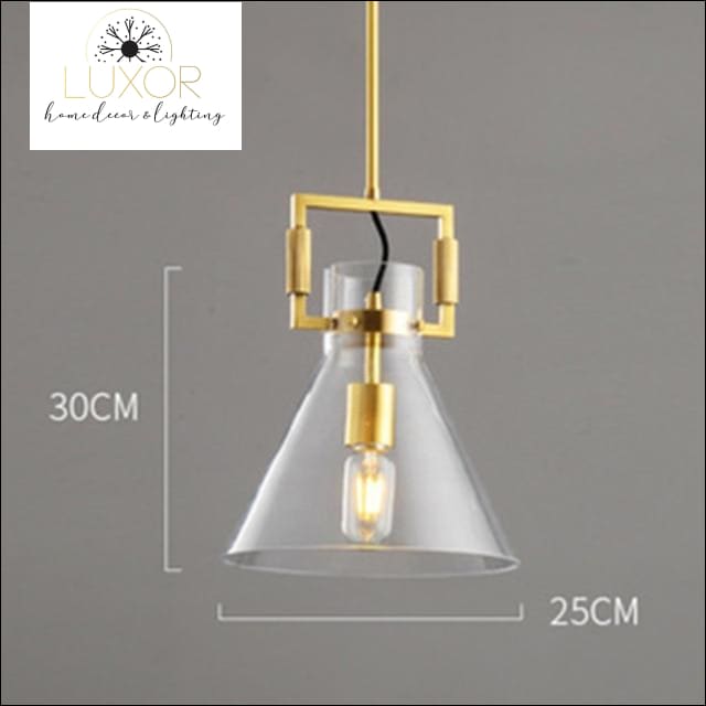 pendant lighting Juliese Glass Pendant - Luxor Home Decor & Lighting