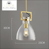 pendant lighting Juliese Glass Pendant - Luxor Home Decor & Lighting