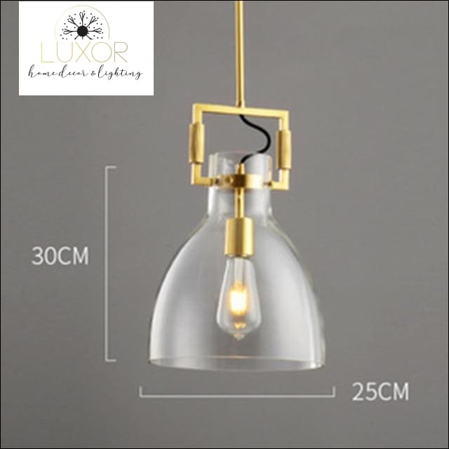 pendant lighting Juliese Glass Pendant - Luxor Home Decor & Lighting
