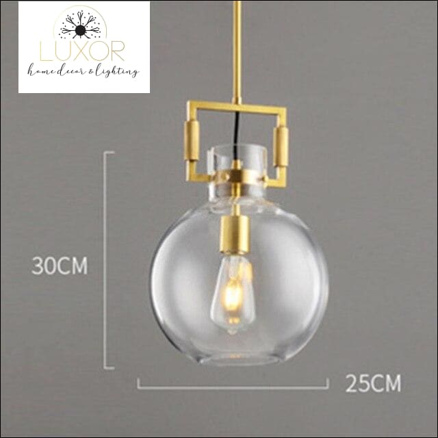 pendant lighting Juliese Glass Pendant - Luxor Home Decor & Lighting