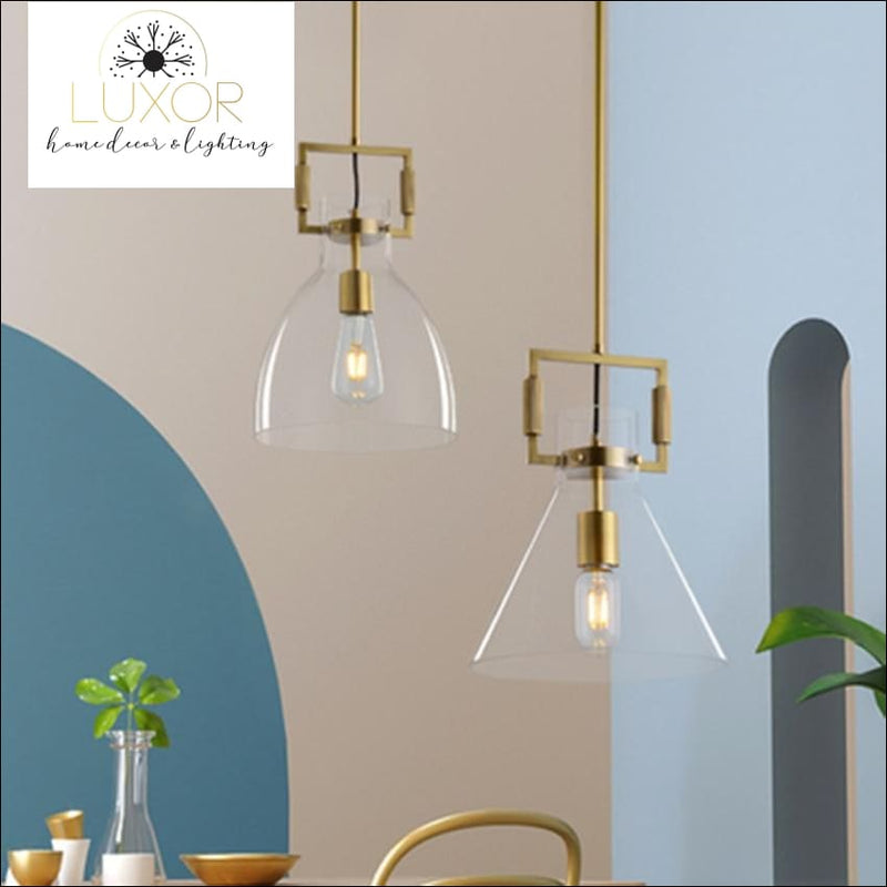 pendant lighting Juliese Glass Pendant - Luxor Home Decor & Lighting