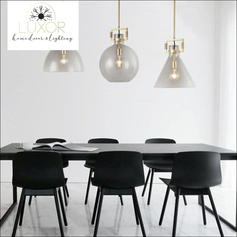 pendant lighting Juliese Glass Pendant - Luxor Home Decor & Lighting
