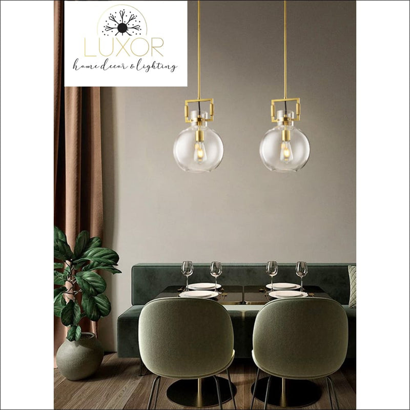 pendant lighting Juliese Glass Pendant - Luxor Home Decor & Lighting