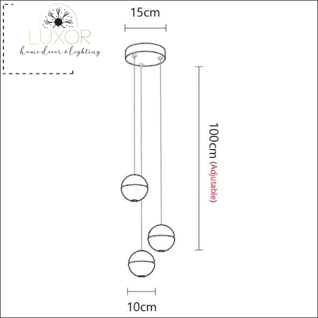 pendant lighting Julize Glass Pendant - Luxor Home Decor & Lighting