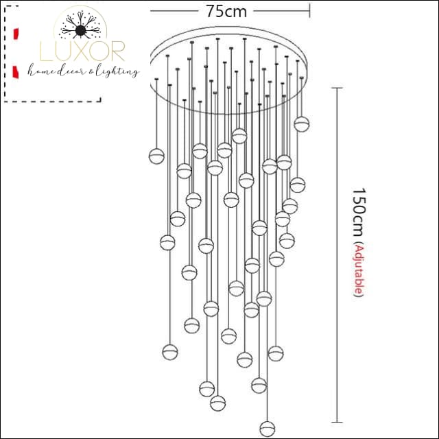 pendant lighting Julize Glass Pendant - Luxor Home Decor & Lighting