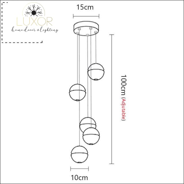 pendant lighting Julize Glass Pendant - Luxor Home Decor & Lighting