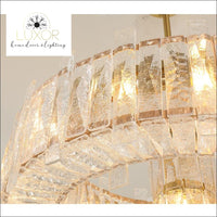chandeliers Kaffer Gold Crystal Chandelier - Luxor Home Decor & Lighting