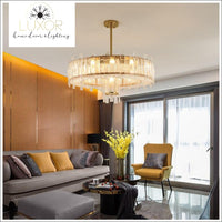 chandeliers Kaffer Gold Crystal Chandelier - Luxor Home Decor & Lighting