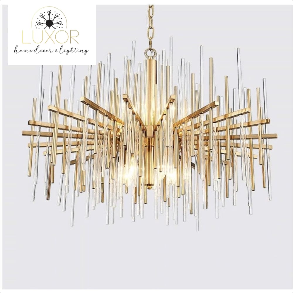 chandeliers Kaity Crystal Chandelier - Luxor Home Decor & Lighting