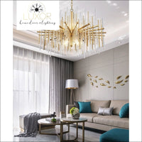 chandeliers Kaity Crystal Chandelier - Luxor Home Decor & Lighting