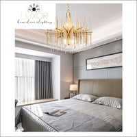 chandeliers Kaity Crystal Chandelier - Luxor Home Decor & Lighting