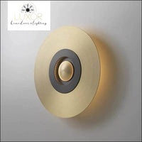 wall lighting Kalyn Gold Orbit Wall Sconce - Luxor Home Decor & Lighting