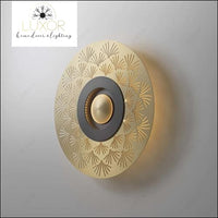 wall lighting Kalyn Gold Orbit Wall Sconce - Luxor Home Decor & Lighting