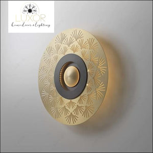 wall lighting Kalyn Gold Orbit Wall Sconce - Luxor Home Decor & Lighting