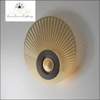 wall lighting Kalyn Gold Orbit Wall Sconce - Luxor Home Decor & Lighting