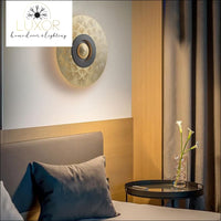 wall lighting Kalyn Gold Orbit Wall Sconce - Luxor Home Decor & Lighting