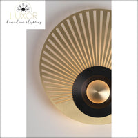 wall lighting Kalyn Gold Orbit Wall Sconce - Luxor Home Decor & Lighting