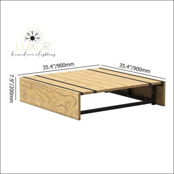 Kalyst 5 Piece Modern Patio Set - Outdoor Seating
