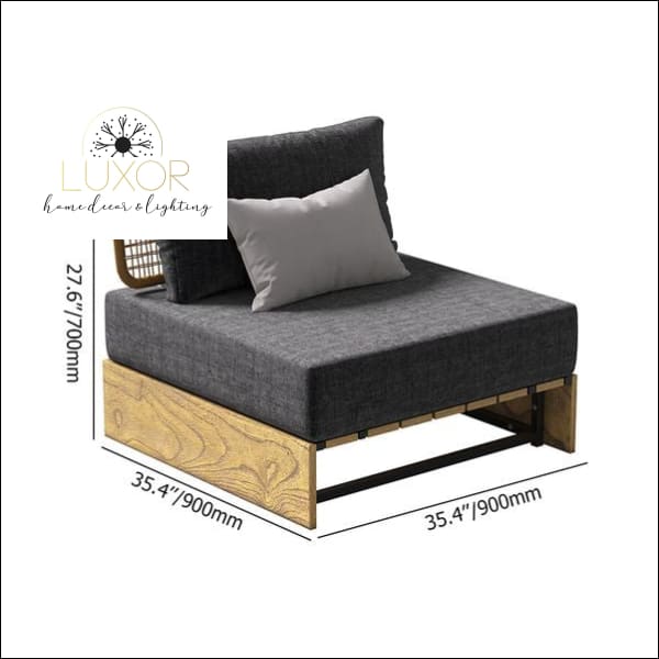 Kalyst 5 Piece Modern Patio Set - Outdoor Seating
