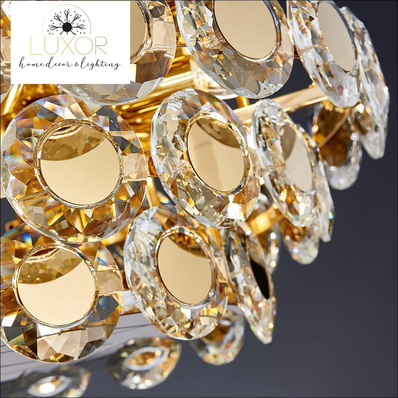 ceiling light Kari Gold Ceiling Light - Luxor Home Decor & Lighting