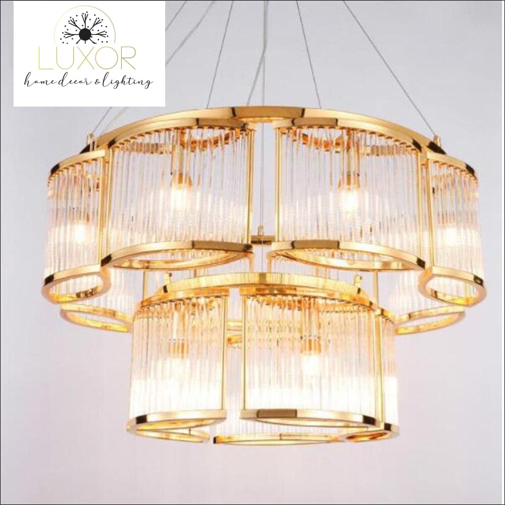 Katana Crystal Chandelier - Luxor Home Decor & Lighting