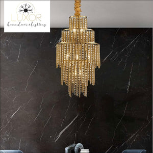 Katzlini Three Tier Chandelier - chandeliers