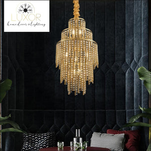 Katzlini Three Tier Chandelier - chandeliers