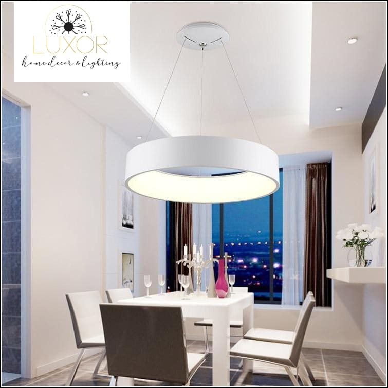 pendant lighting Kilani Contemporary Circular Pendant - Luxor Home Decor & Lighting