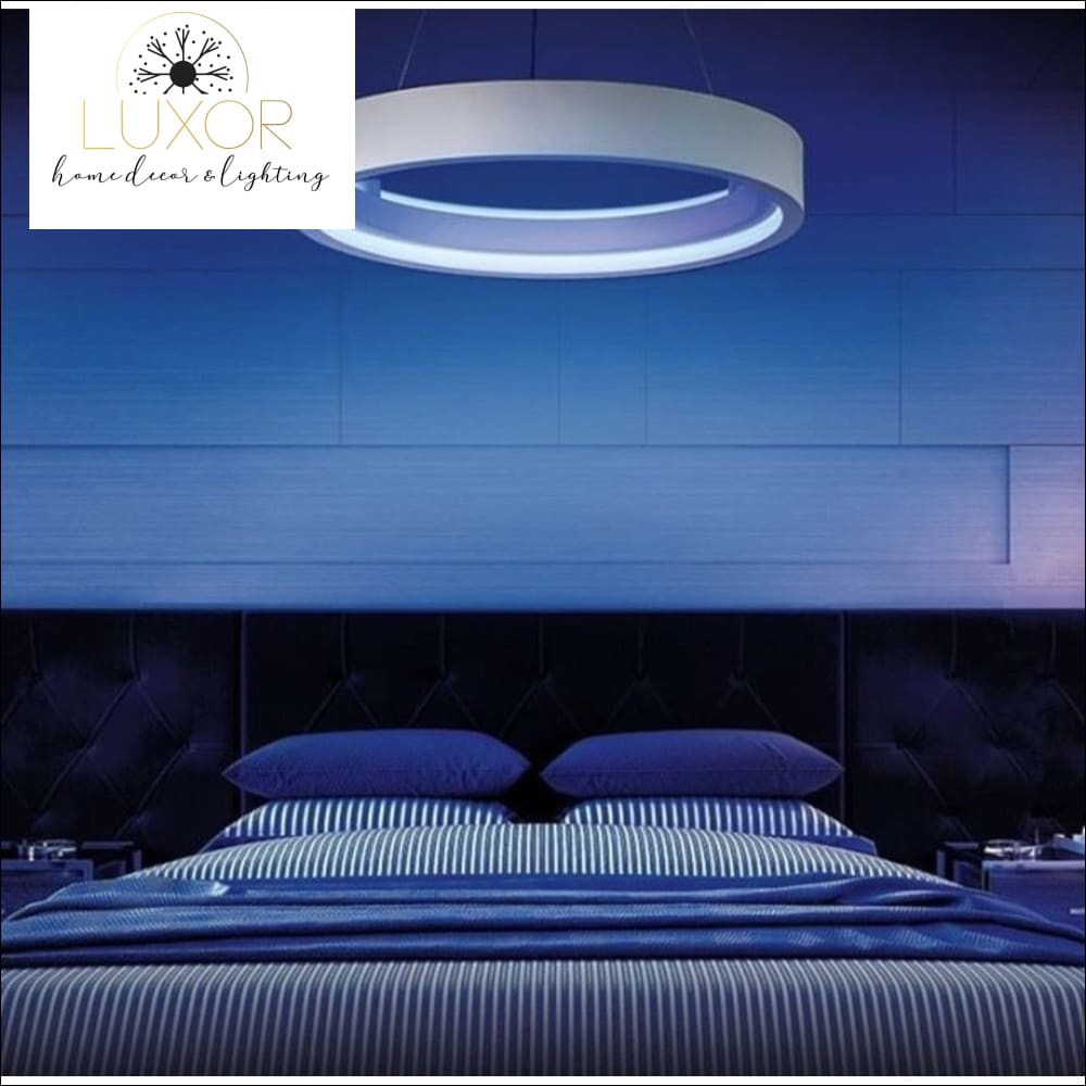pendant lighting Kilani Contemporary Circular Pendant - Luxor Home Decor & Lighting