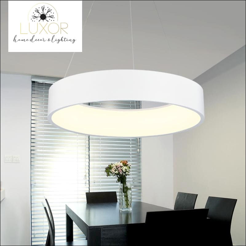 pendant lighting Kilani Contemporary Circular Pendant - Luxor Home Decor & Lighting
