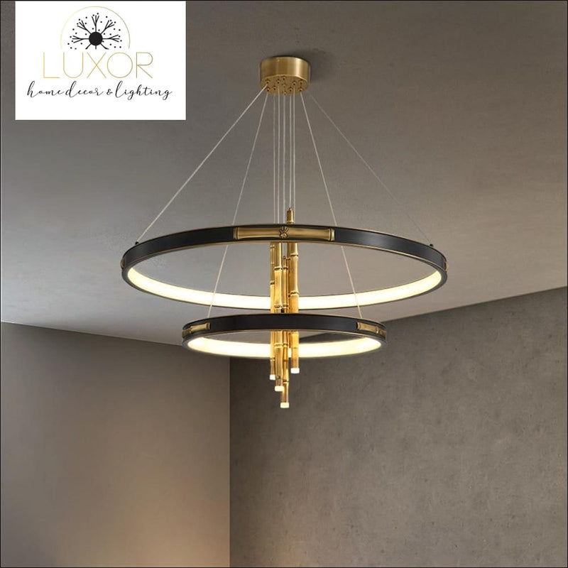 chandeliers Kim Bamboo Chandelier - Luxor Home Decor & Lighting