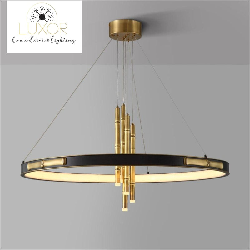 chandeliers Kim Bamboo Chandelier - Luxor Home Decor & Lighting