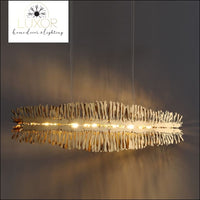 Kirly Modern Chandelier - Gold chandelier / L100xW16xH30CM / Warm White - chandeliers
