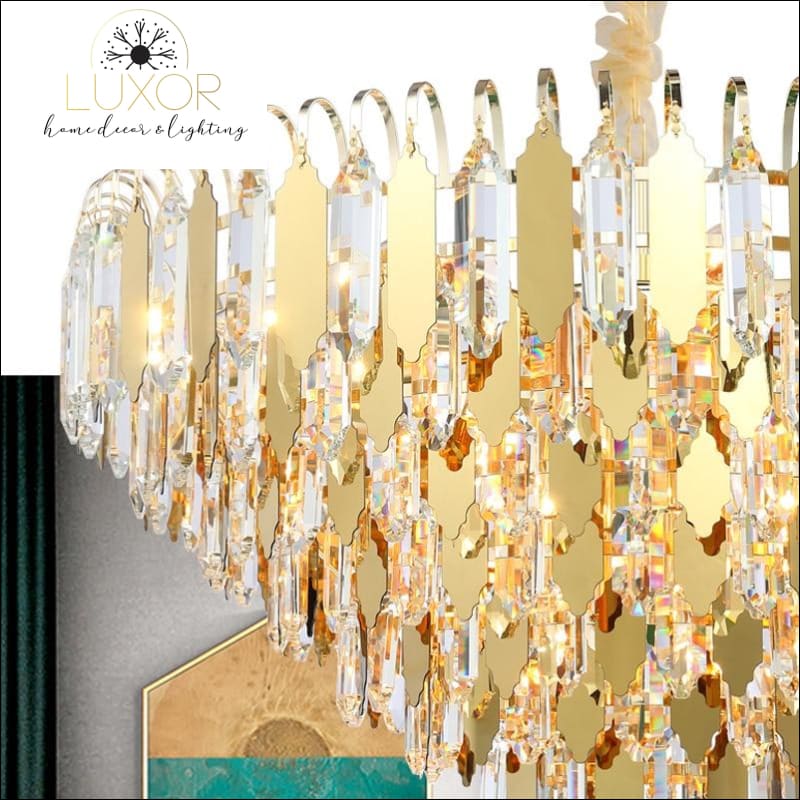 Knowles Crystal Chandelier - chandelier
