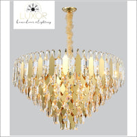 Knowles Crystal Chandelier - chandelier