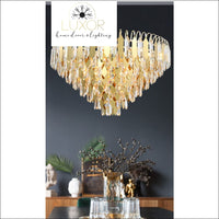 Knowles Crystal Chandelier - chandelier