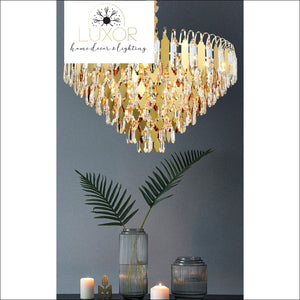 Knowles Crystal Chandelier - chandelier