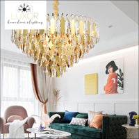 Knowles Crystal Chandelier - chandelier