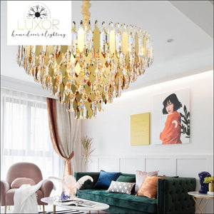 Knowles Crystal Chandelier - chandelier
