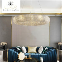 pendant lighting Kronos Crystal Ring Pendant - Luxor Home Decor & Lighting