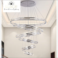 chandeliers Lana Staircase Luxury Chandelier - Luxor Home Decor & Lighting