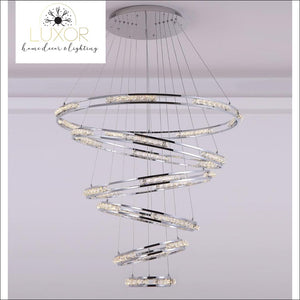 chandeliers Lana Staircase Luxury Chandelier - Luxor Home Decor & Lighting