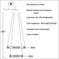 chandeliers Lana Staircase Luxury Chandelier - Luxor Home Decor & Lighting