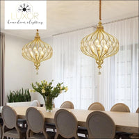 pendant lighting Lani Crystal Pendant Lamp - Luxor Home Decor & Lighting