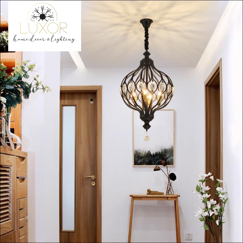 pendant lighting Lani Crystal Pendant Lamp - Luxor Home Decor & Lighting