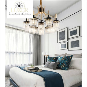 chandeliers Lanza Post Modern Chandelier - Luxor Home Decor & Lighting