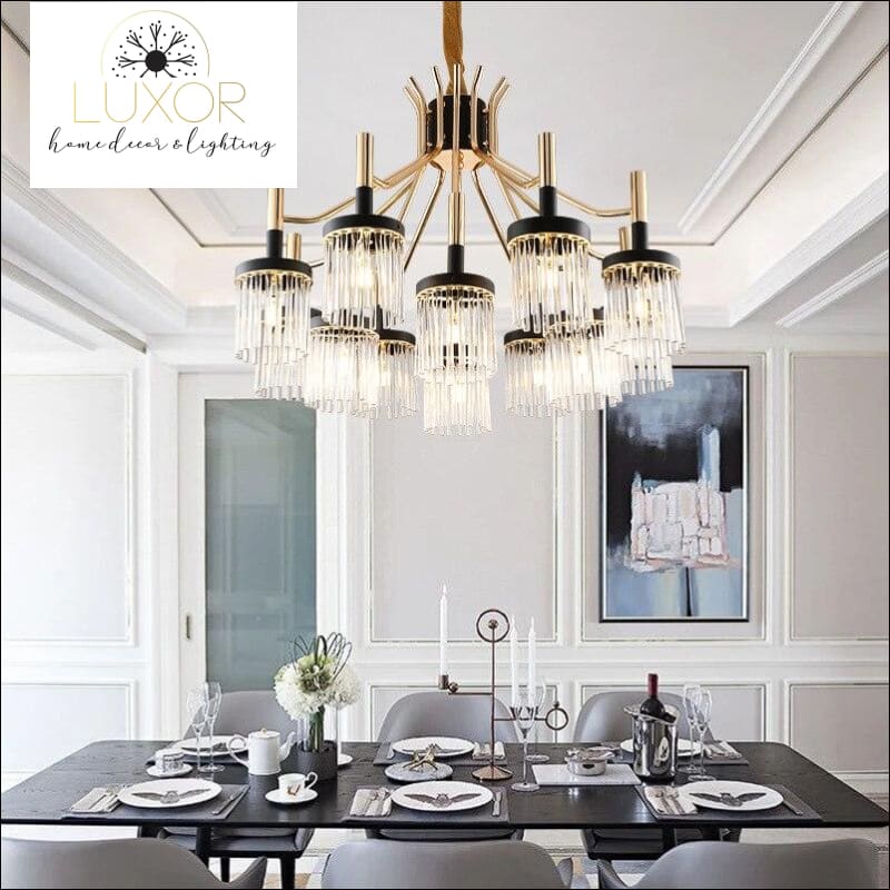 chandeliers Lanza Post Modern Chandelier - Luxor Home Decor & Lighting