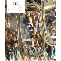 Lauri Crystal Chandelier - chandeliers