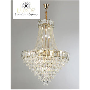 Lauri Crystal Chandelier - chandeliers