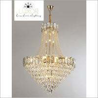 Lauri Crystal Chandelier - chandeliers